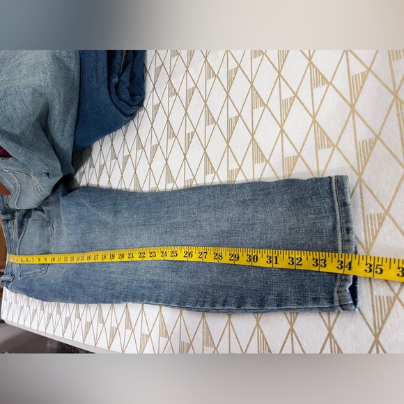 Lucky Brand Low Rise Crop Lolita Denim Jeans Size 8/29 - Picture 9 of 10